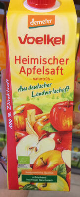 Demeter Voelkel Heimischer Apfelsaft 1l EW
