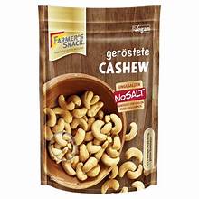Farmer's Snack Cashewkerne geröstet ohne Salz 150g
