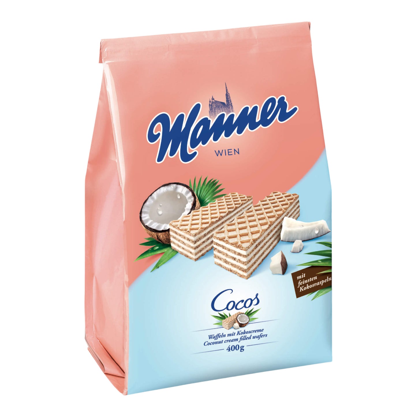 Manner Cocos Schnitten 400g