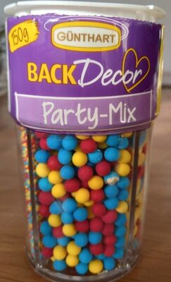 Günthart Streudekor-Set Party 150g