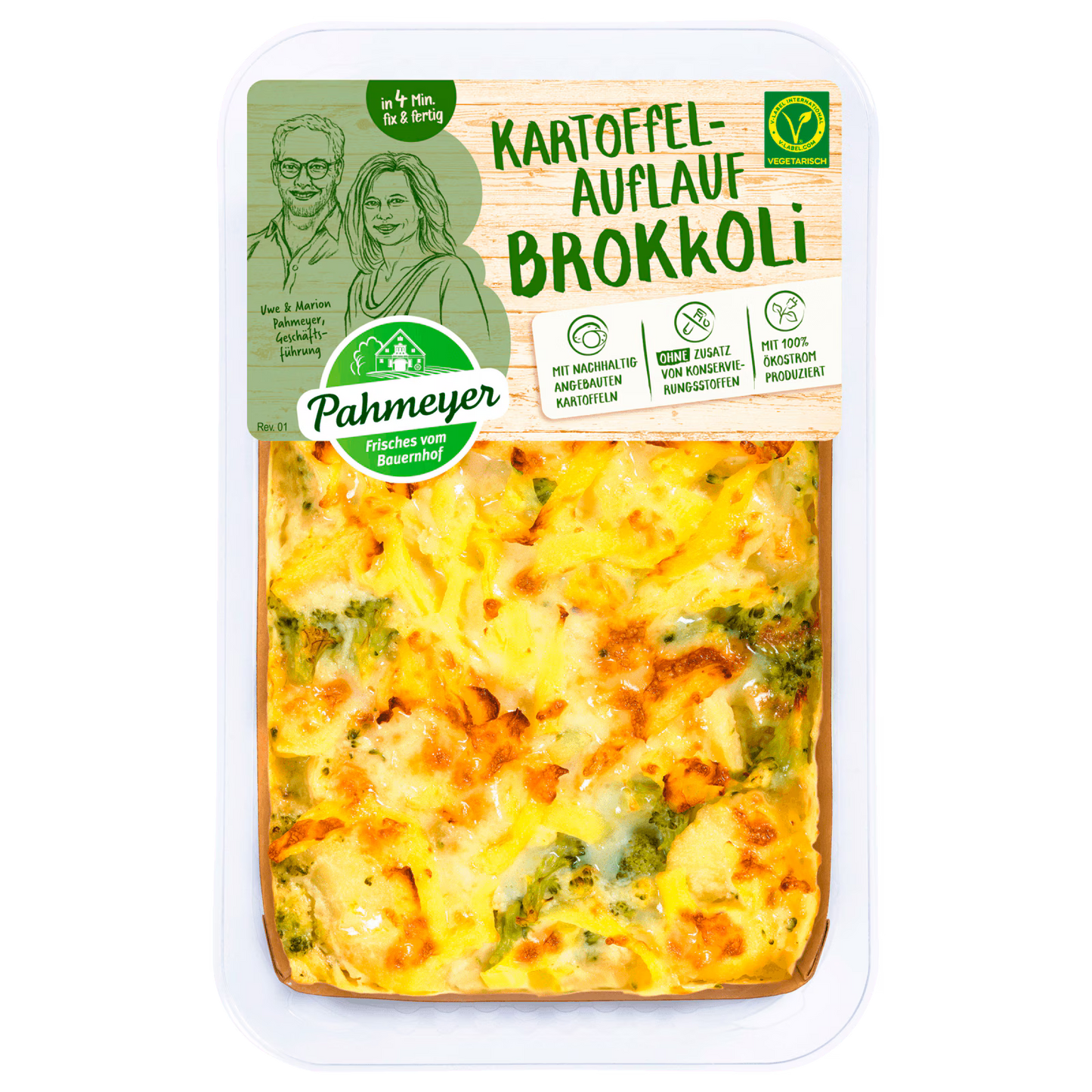 Pahmeyer Kartoffel Auflauf Brokkoli 300g