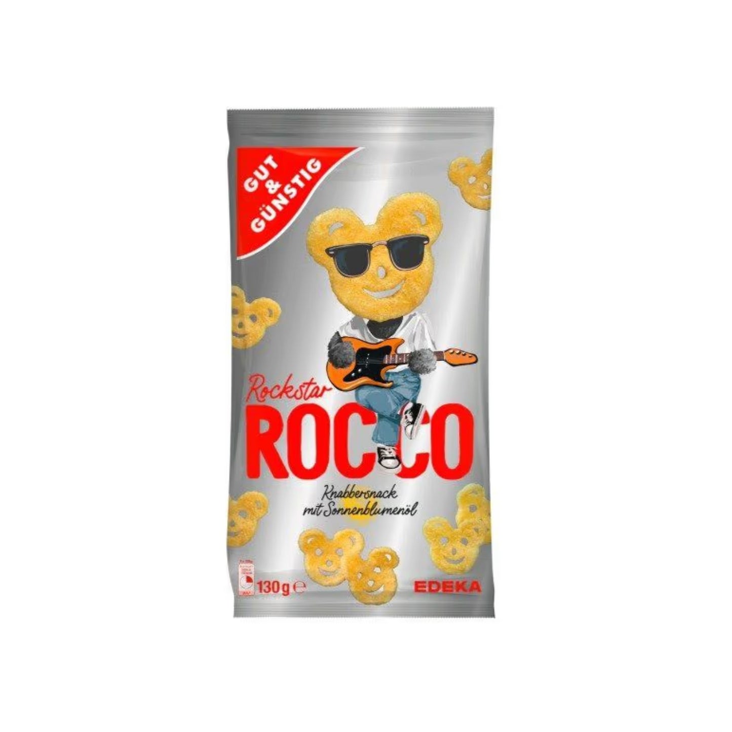 GUT&GÜNSTIG Knabbersnack Rockstar Rocco 130g