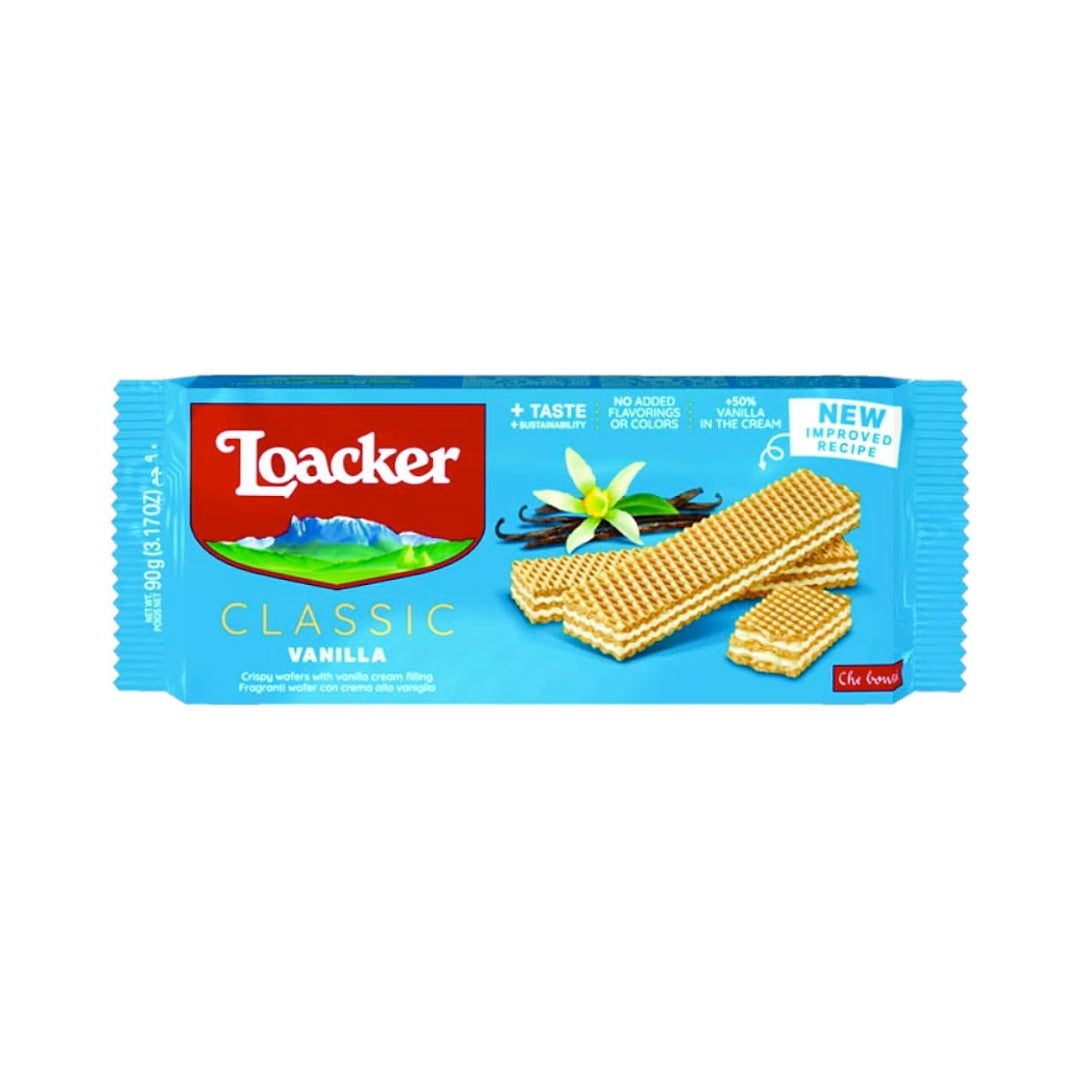 Loacker Classic Vanille Waffel 90g