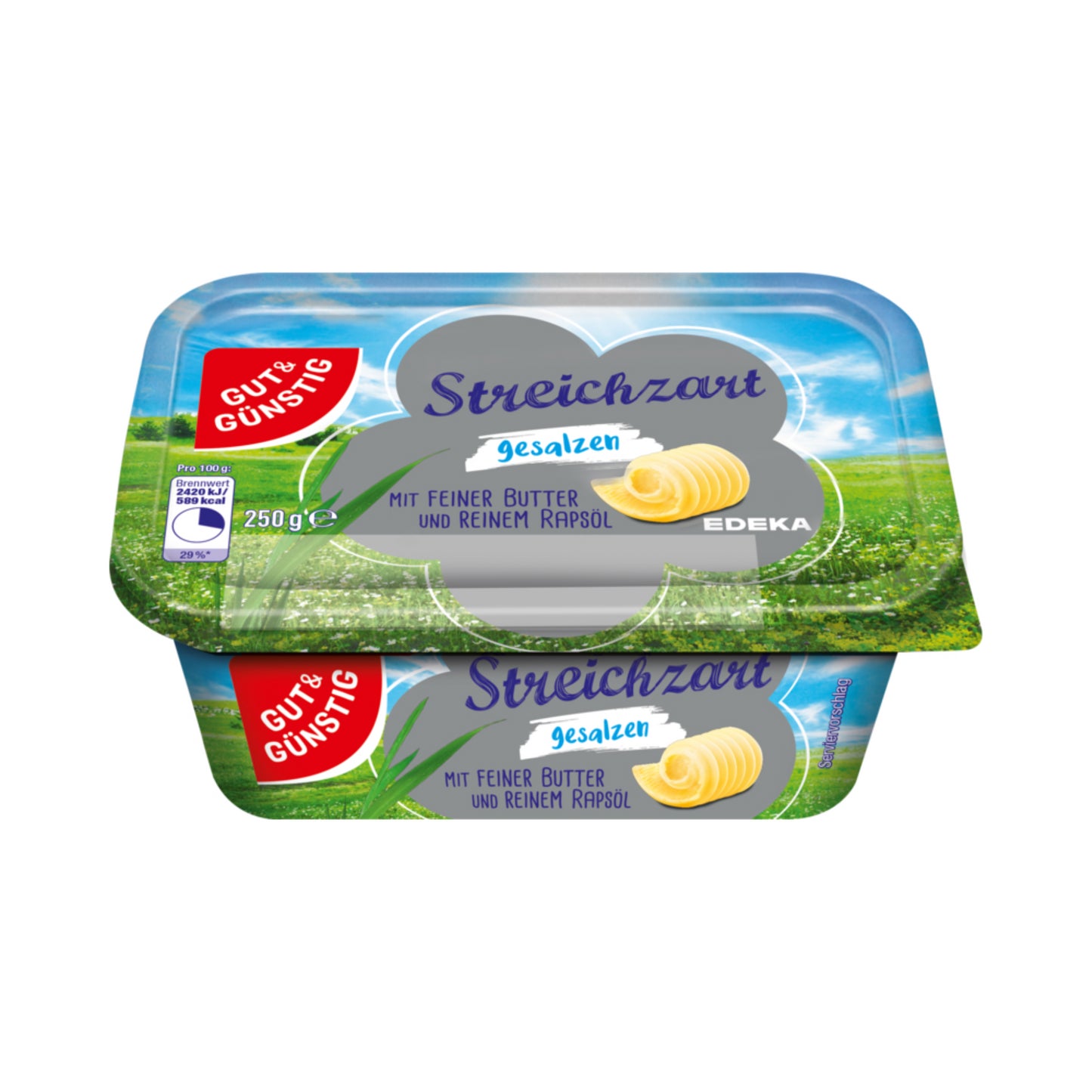 GUT&GÜNSTIG Mischstreichfett gesalzen 250g