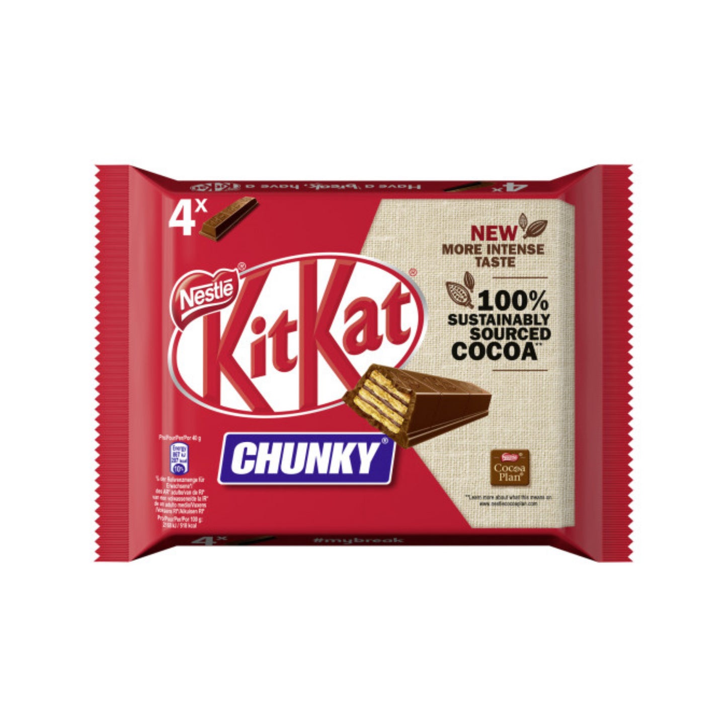 Kit Kat Chunky Milk 4ST 160g