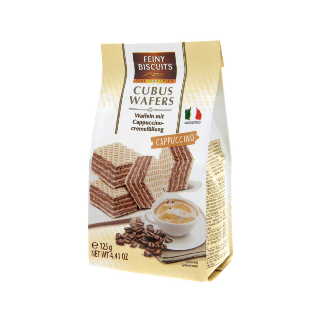 Feiny Biscuits Cubus Wafers Cappuccino 125g