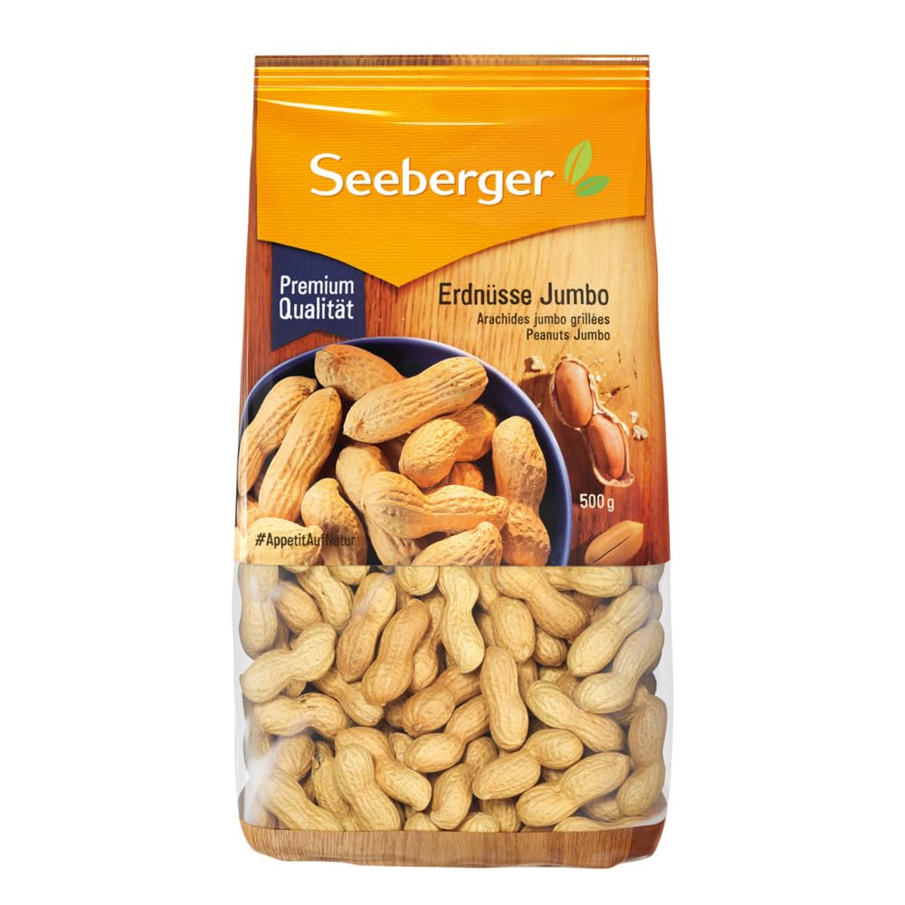 Seeberger Erdnüsse Jumbo Riesen 500g