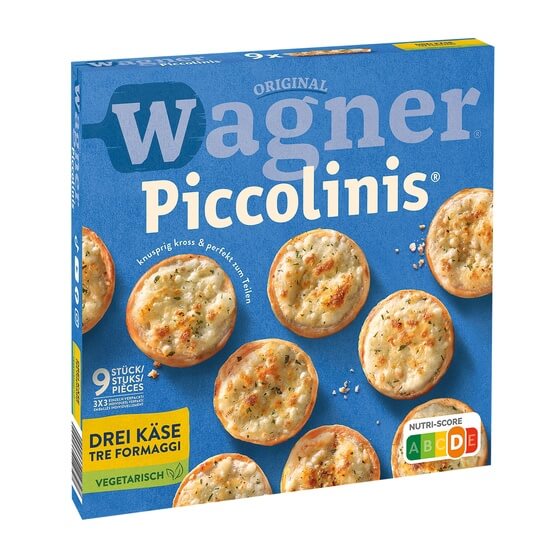 Wagner Piccolinis Tomate Mozzarela 9x30g