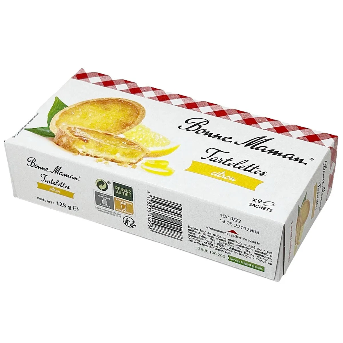 Bonne Maman Tartelettes Zitrone 125g