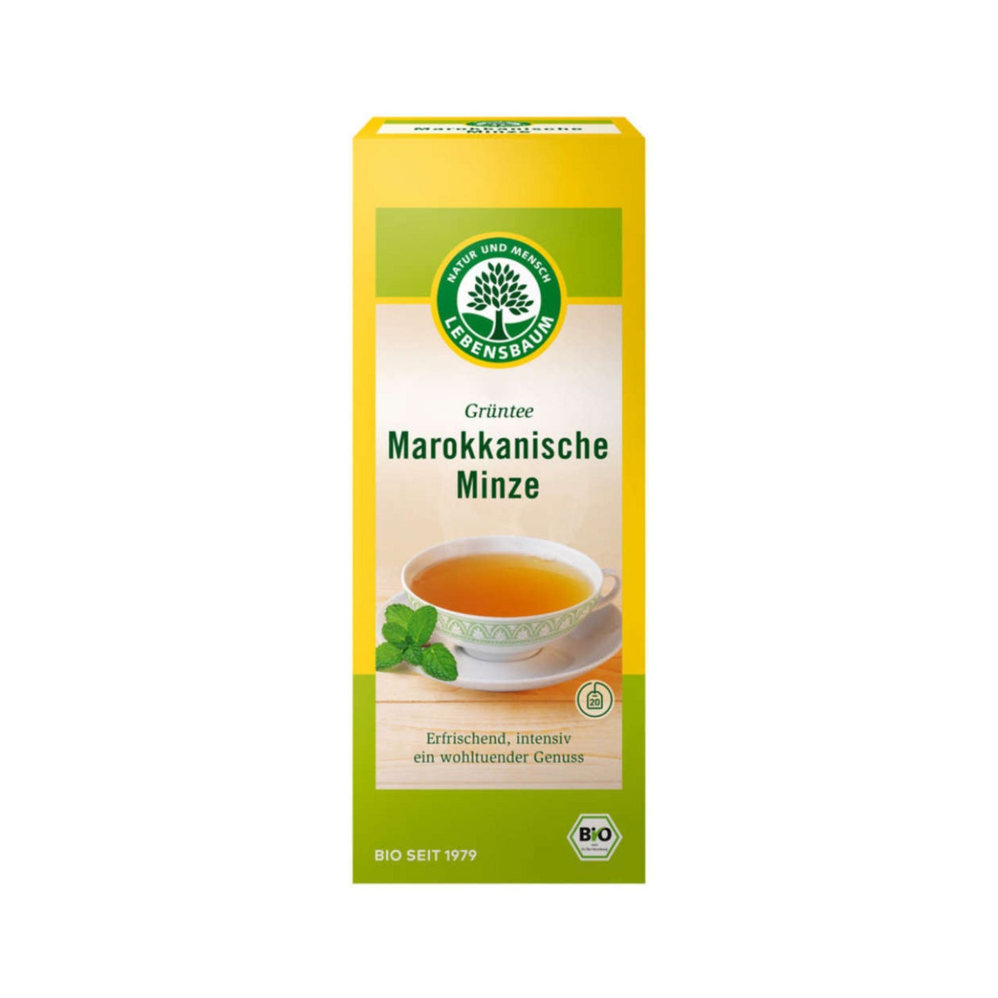 Bio Lebensbaum Marokkanische Minze 20ST 40g