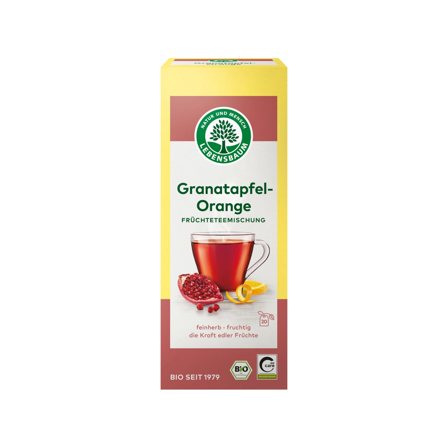 Bio Lebensbaum Granatapfel-Orange-Tee 20ST 40g