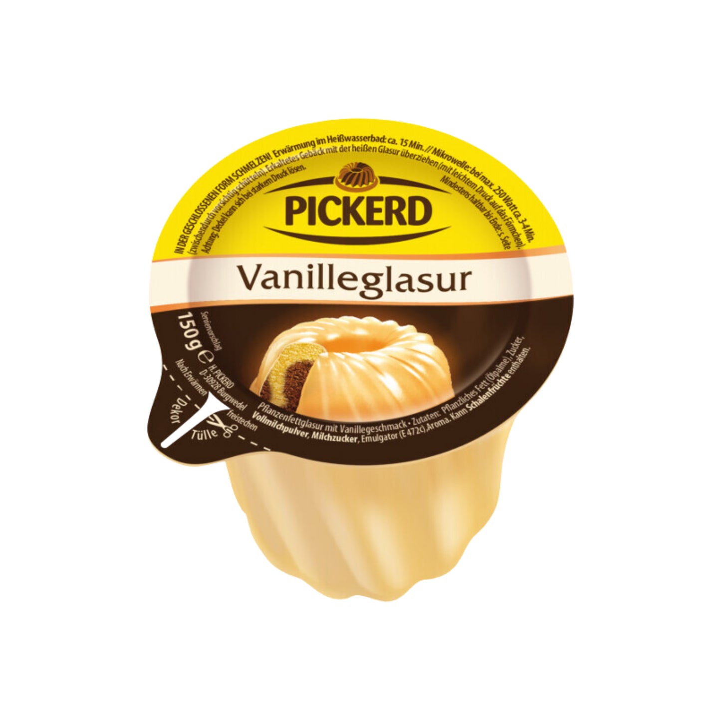 Pickerd Dekor Vanilleglasur 150g