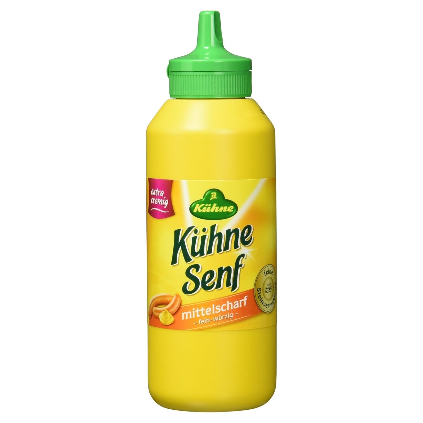 Kühne Senf mittelscharf Flasche 250ml