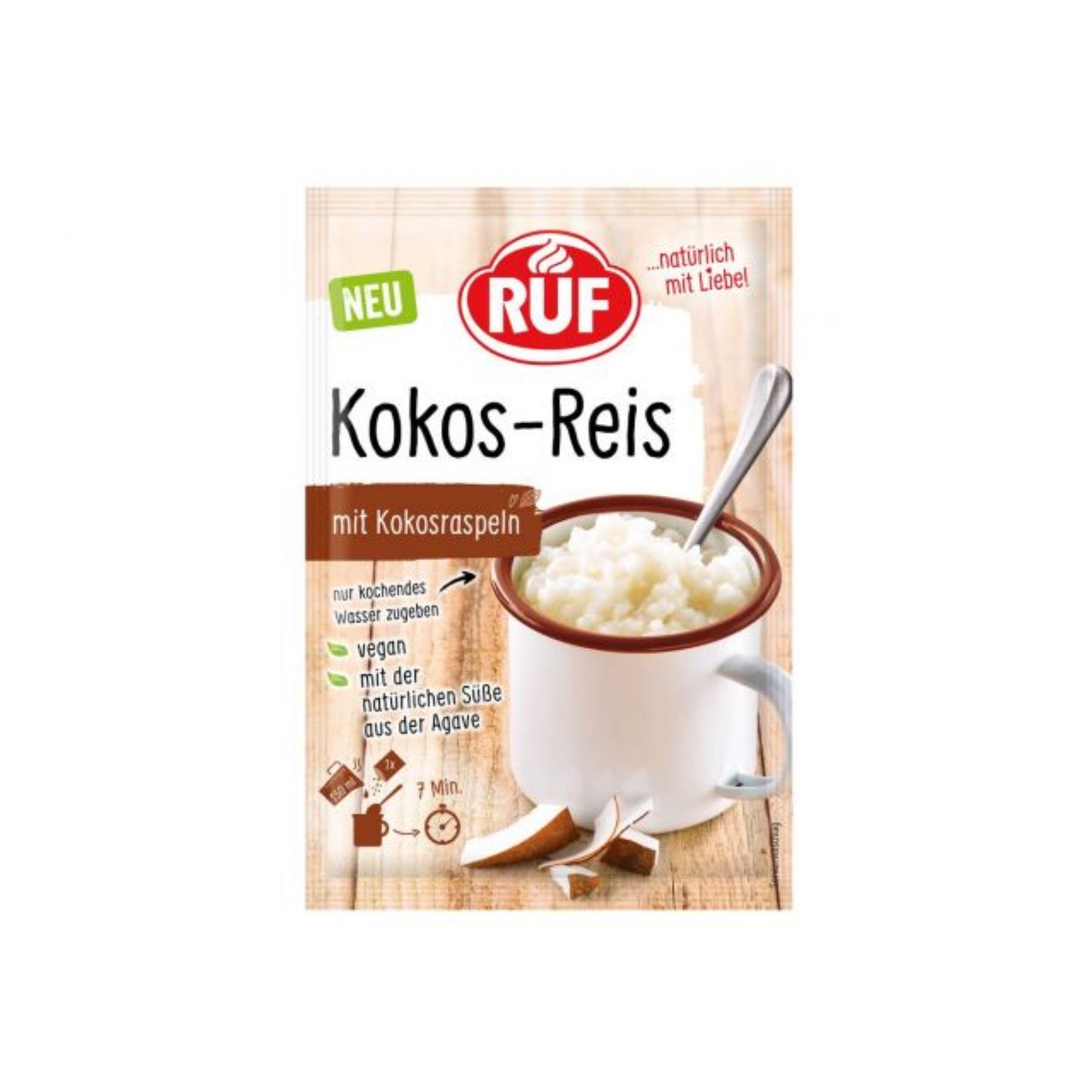 RUF Kokos-Reis Instant 58g