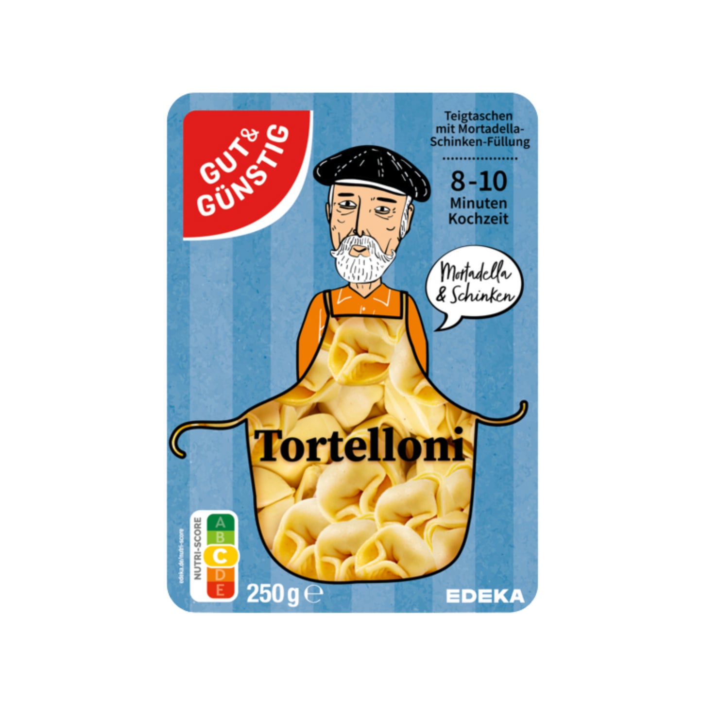 GUT&GÜNSTIG Tortelloni Mortadella & Schinken 250g