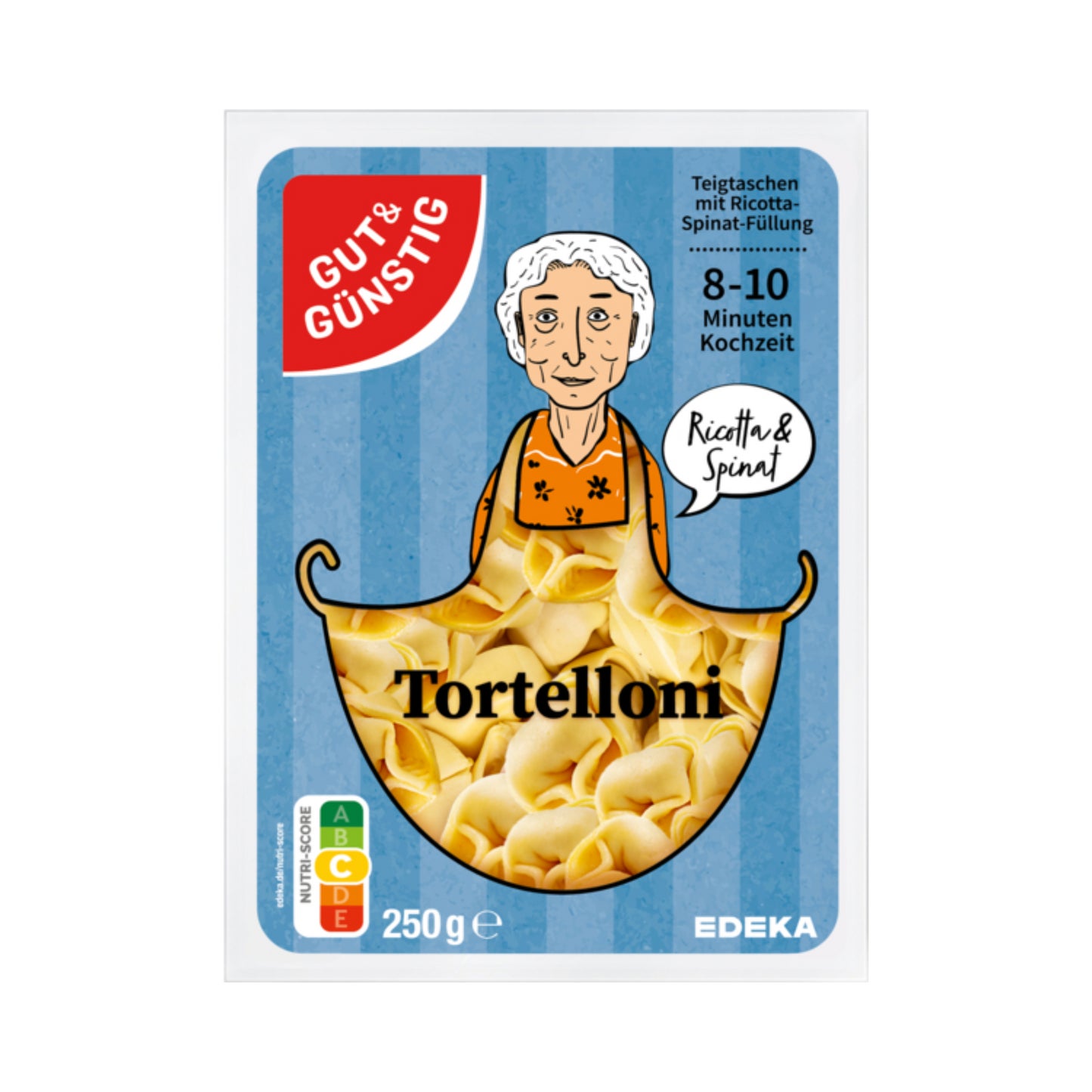GUT&GÜNSTIG Tortelloni Ricotta & Spinat 250g