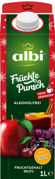 albi Früchtepunsch alkoholfrei 1l EW