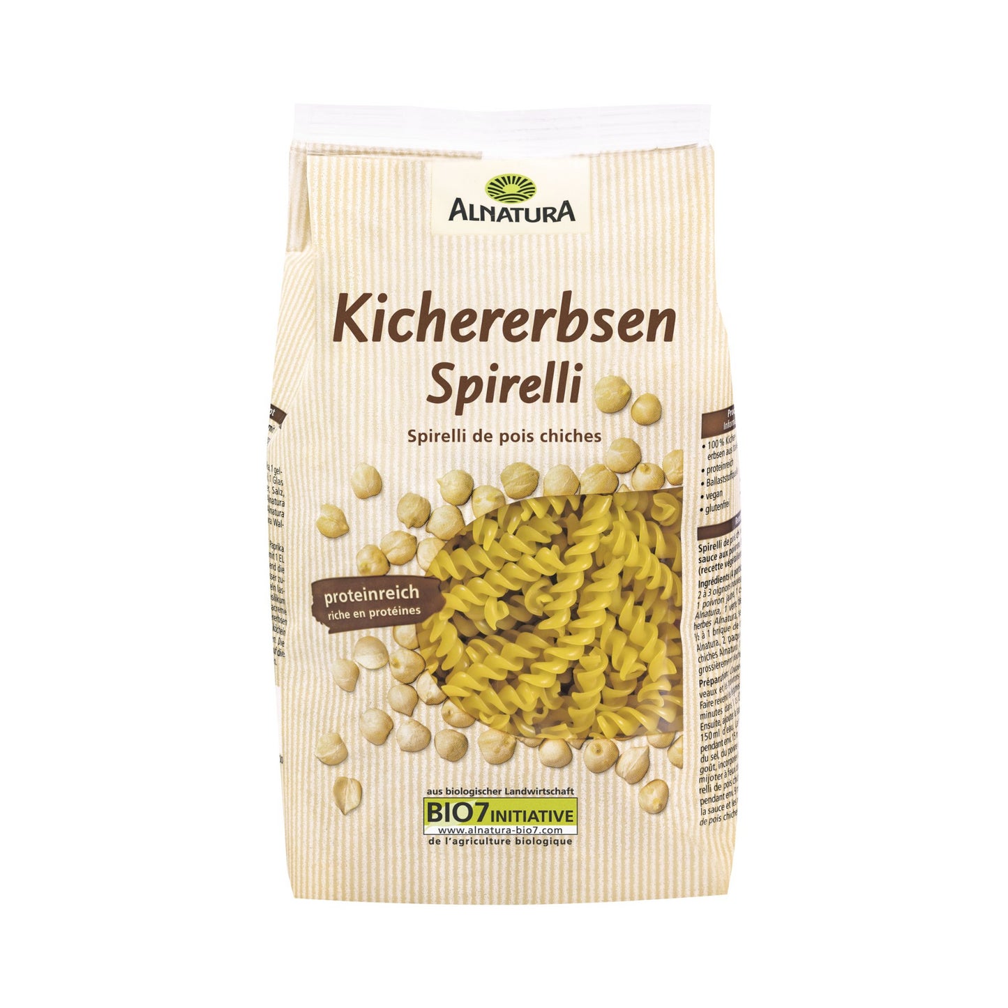 Bio Alnatura Kichererbsen-Spirelli 250g