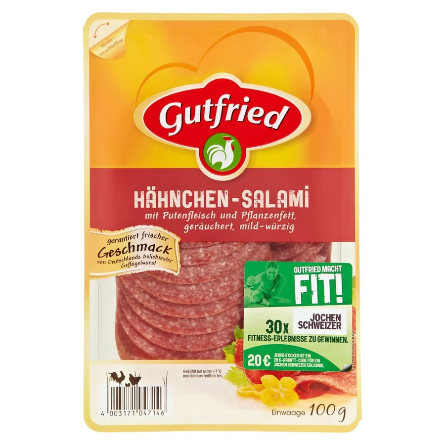 Gutfried Hähnchen Salami 100g