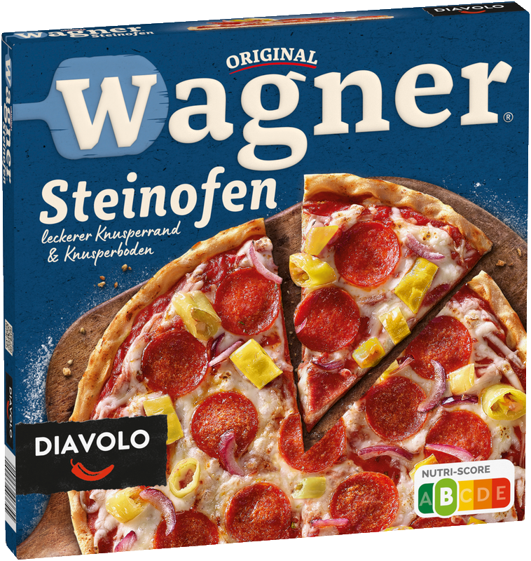 Wagner Steinofen Pizza Diavolo 350g