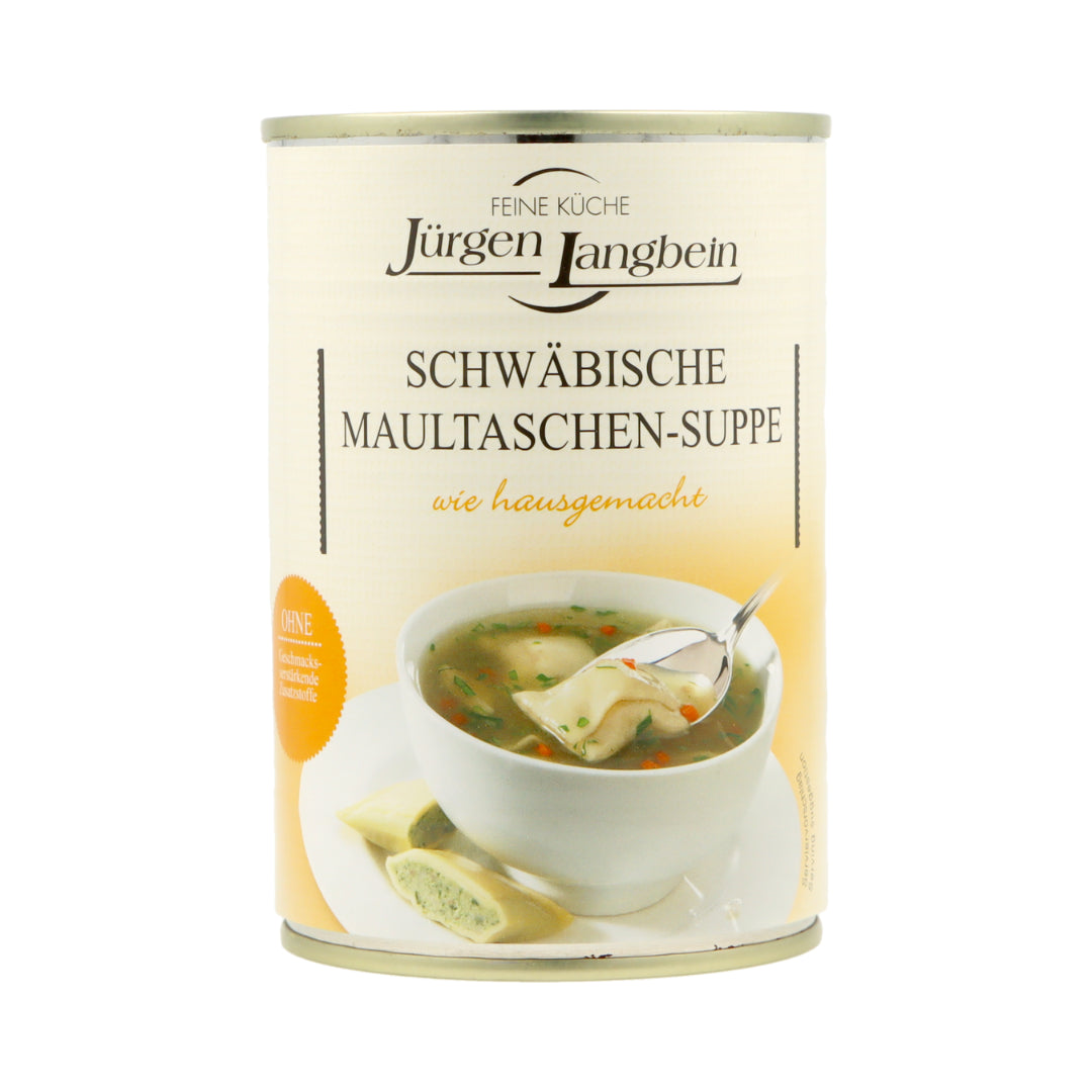 Jürgen Langbein Schwäbische Maultaschen Suppe 400ml