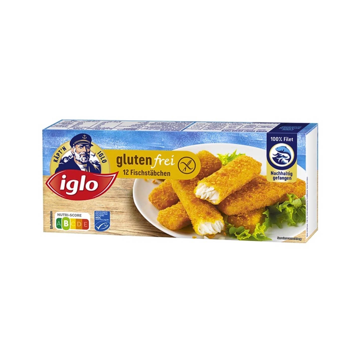 MSC Iglo Fischstäbchen glutenfrei 360g