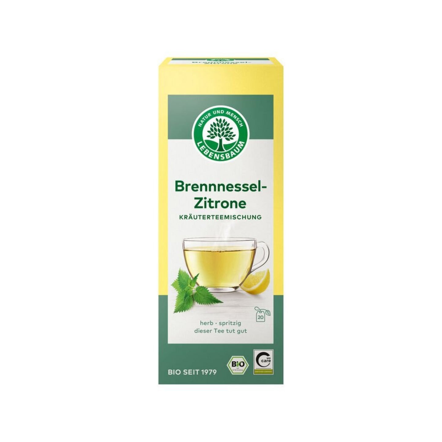 Bio Lebensbaum Brennnessel-Zitrone Tee 20x1,5g