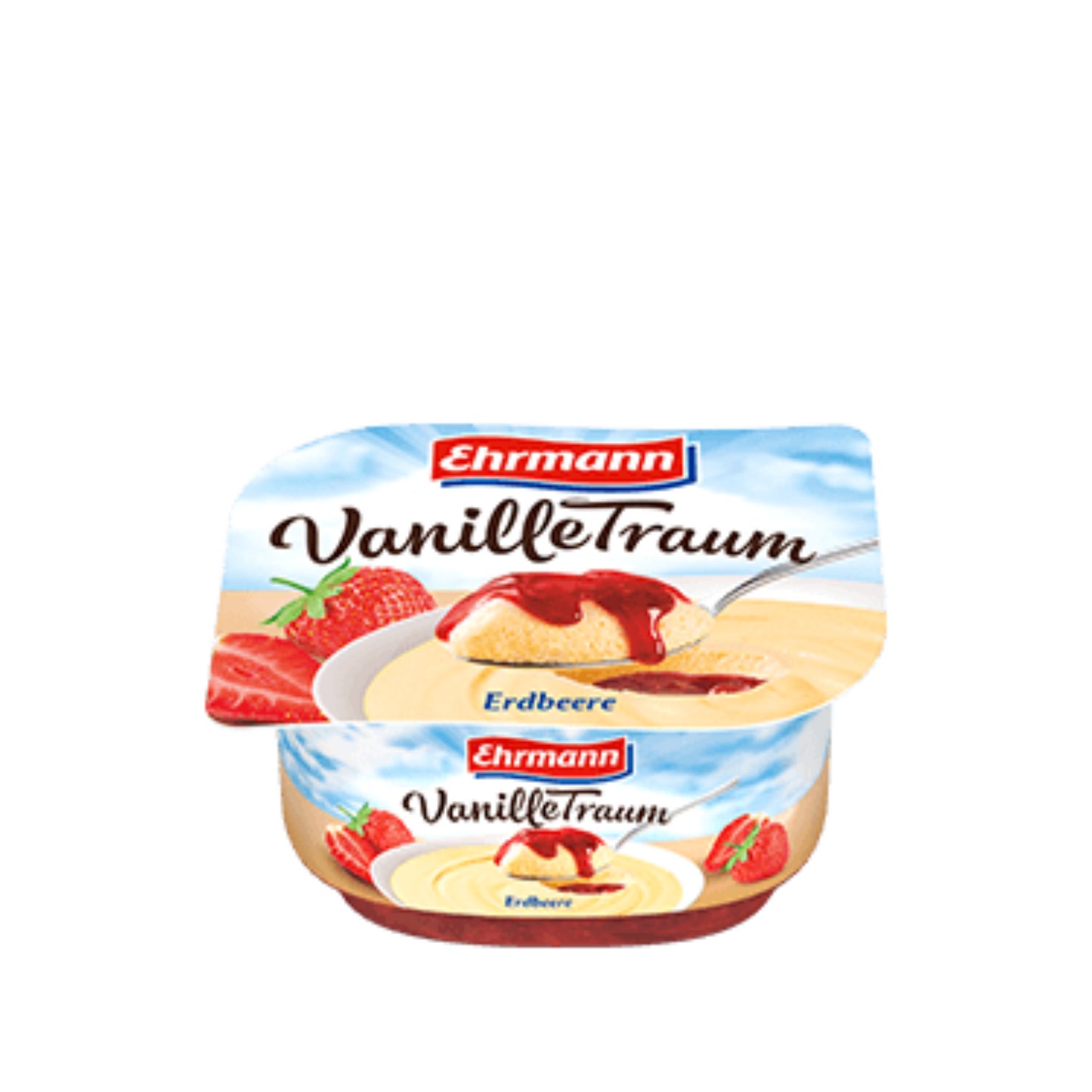 Ehrmann Vanille-Traum Erdbeere 115g