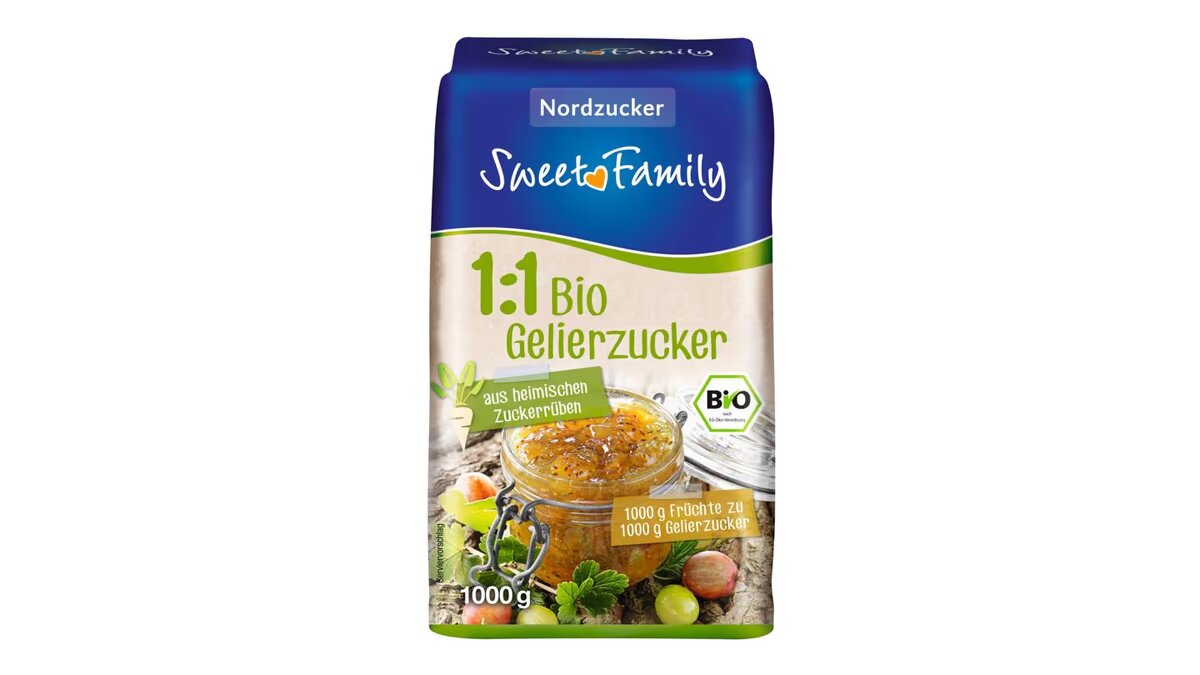 Bio Sweet Family Nordzucker Gelierzucker 1:1 1kg