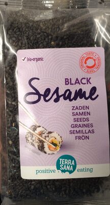 Bio Terrasana schwarzer Sesam 200g