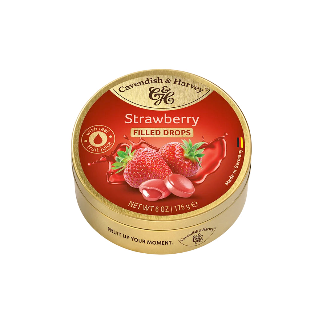 Cavendish&Harvey Strawberry Drops filled 175g