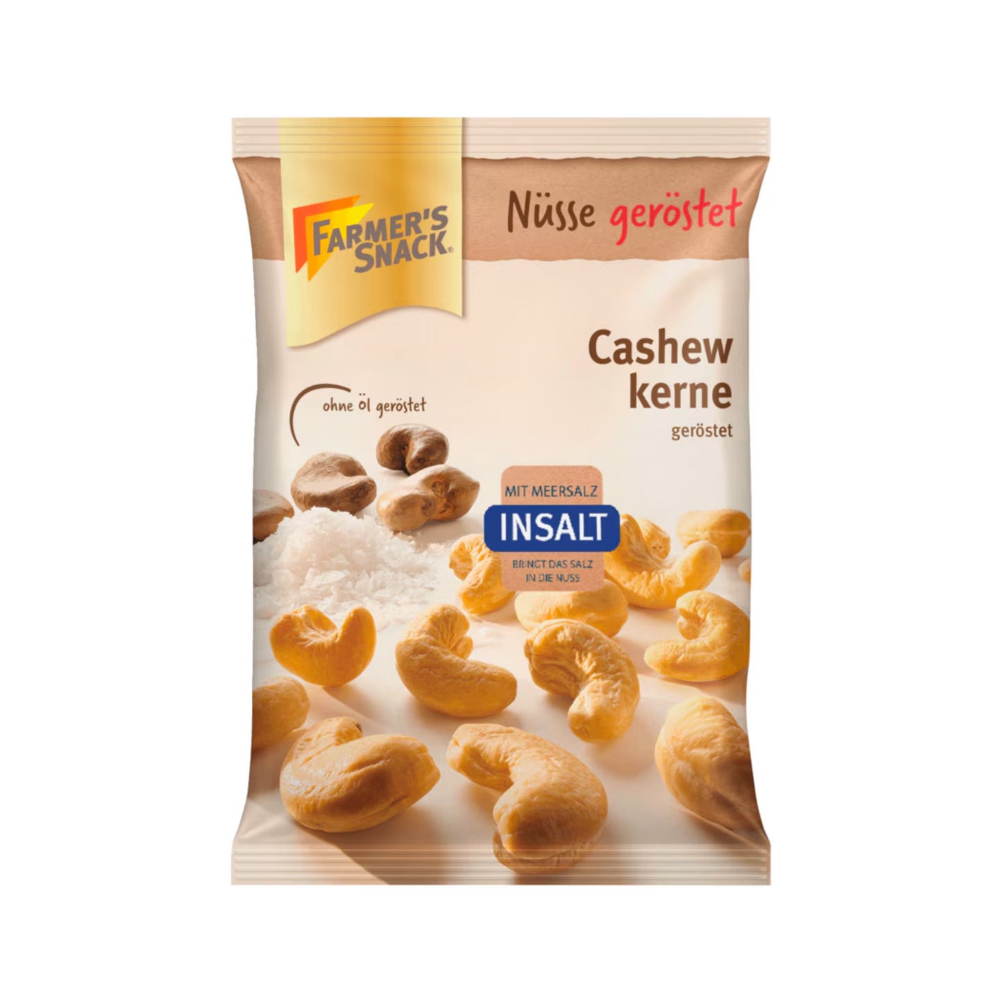 Farmer's Snack Cashewkerne geröstet&gesalzen 125g