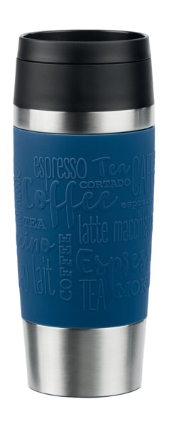 Emsa Isolierbecher Travel Mug Classic dunkelblau 0,36l