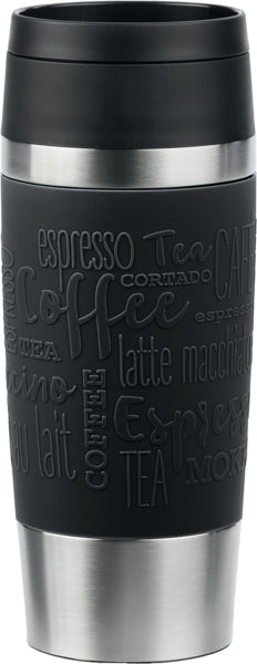 Emsa Isolierbecher Travel Mug Classic schwarz 0,36l