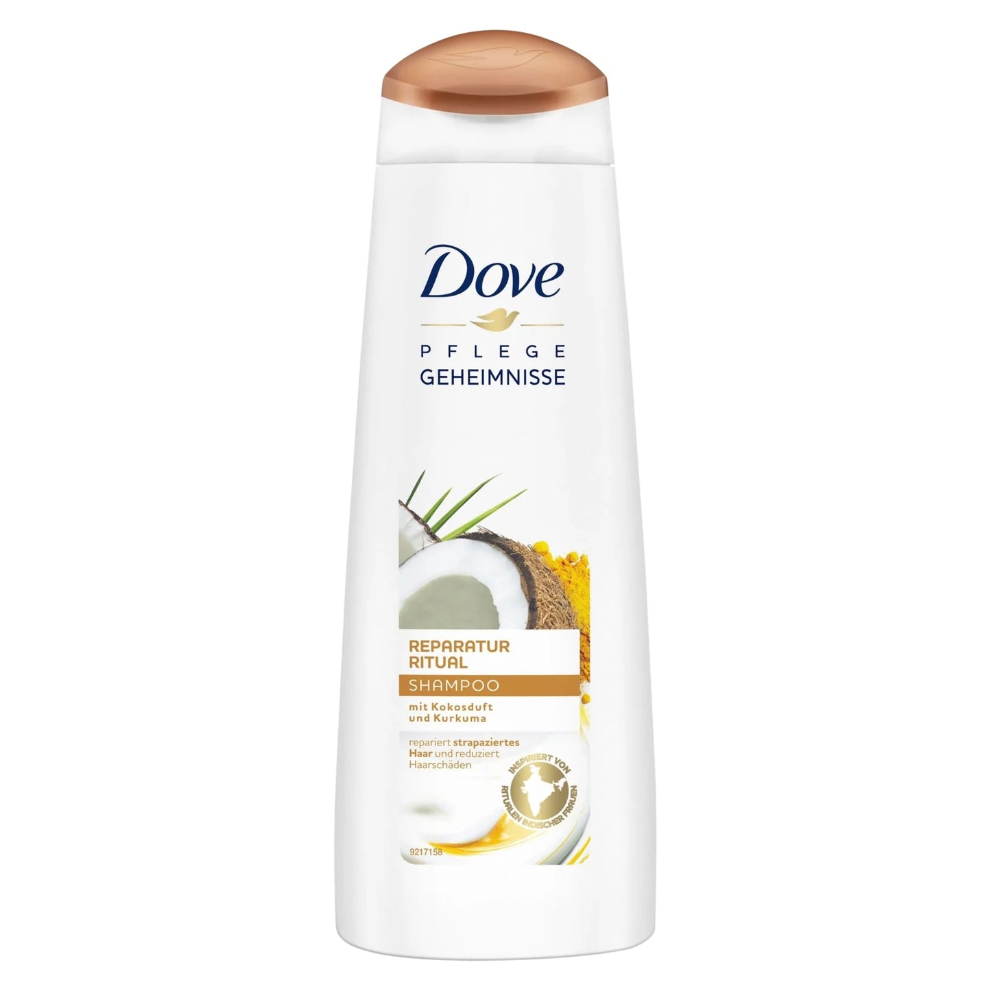 Dove Pflege Geheimnisse Shampoo Reparatur Ritual mit Kokosduft&Kurkuma 250ml