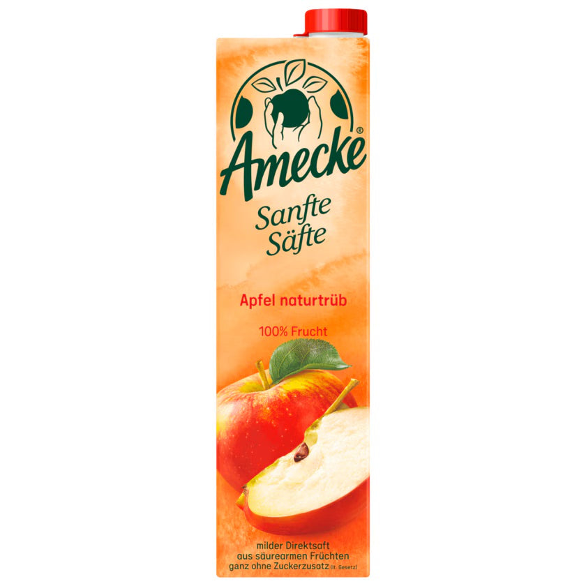 Amecke Sanfte Säfte Apfel naturtrüb 1l