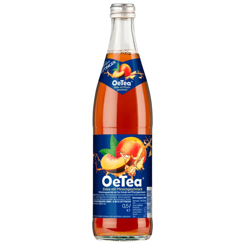 Oetea Eistee Pfirsich 0,5l MW