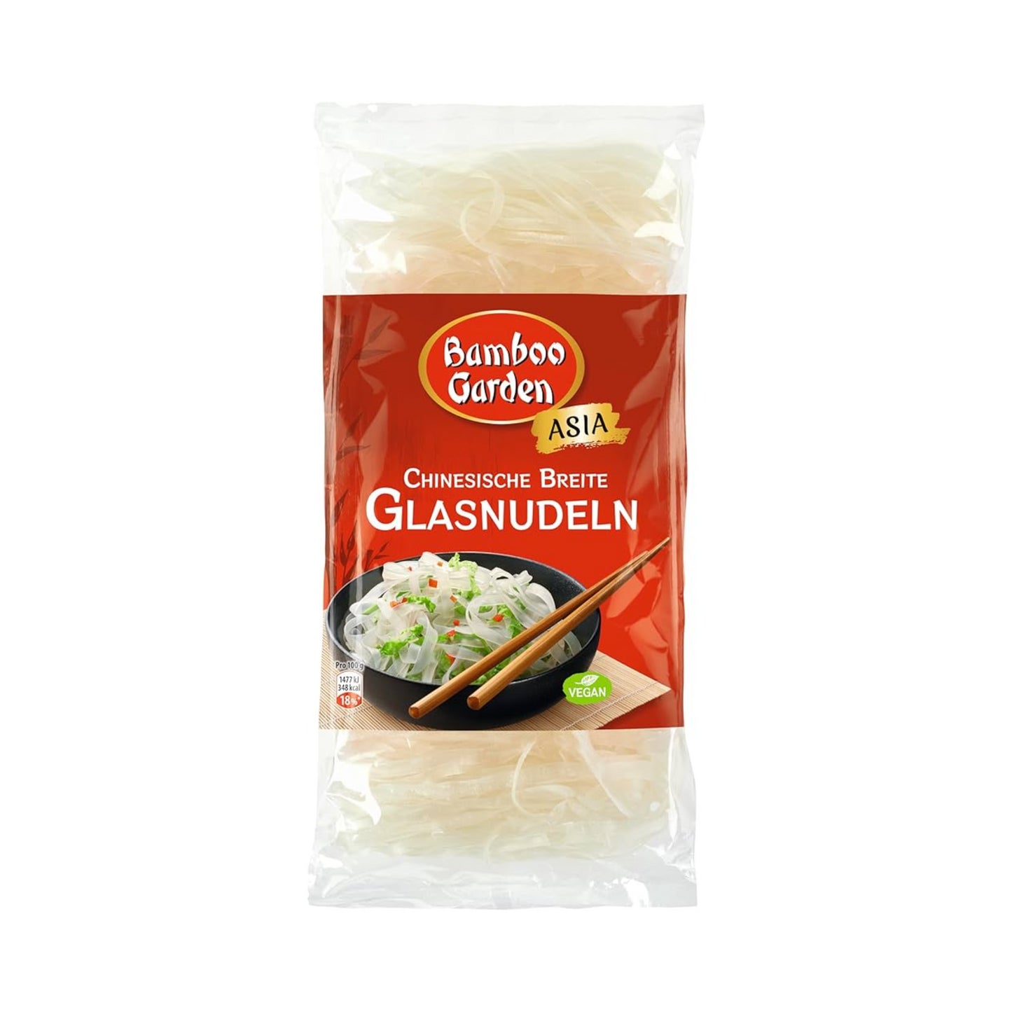 Bamboo Garden chinesische breite Glasnudeln 250g