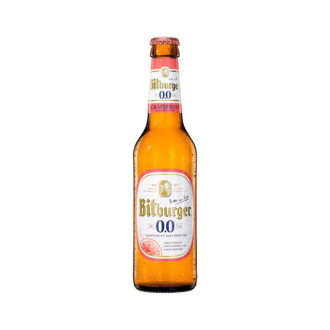 Bitburger Grapefruit 0,0% alkoholfrei 0,33l MW