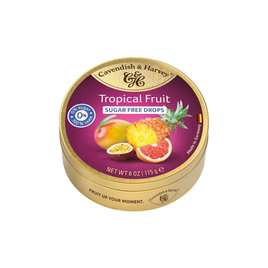 Cavendish&Harvey Tropical Fruit Drops zuckerfrei 175g