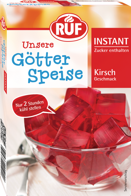 RUF Instant Götterspeise Kirsch 100g
