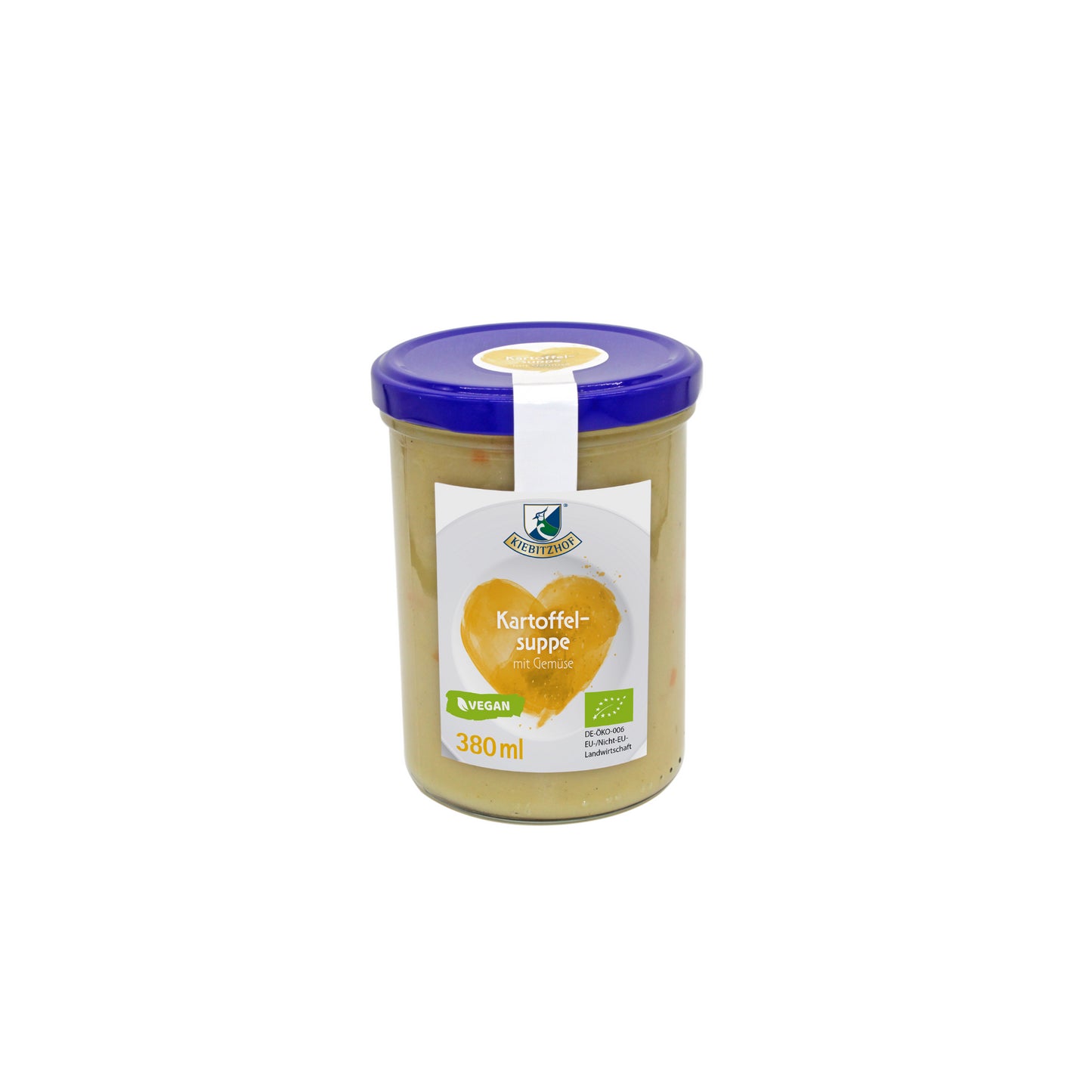 Bio Kiebitzhof Kartoffelsuppe mit Gemüse 380ml