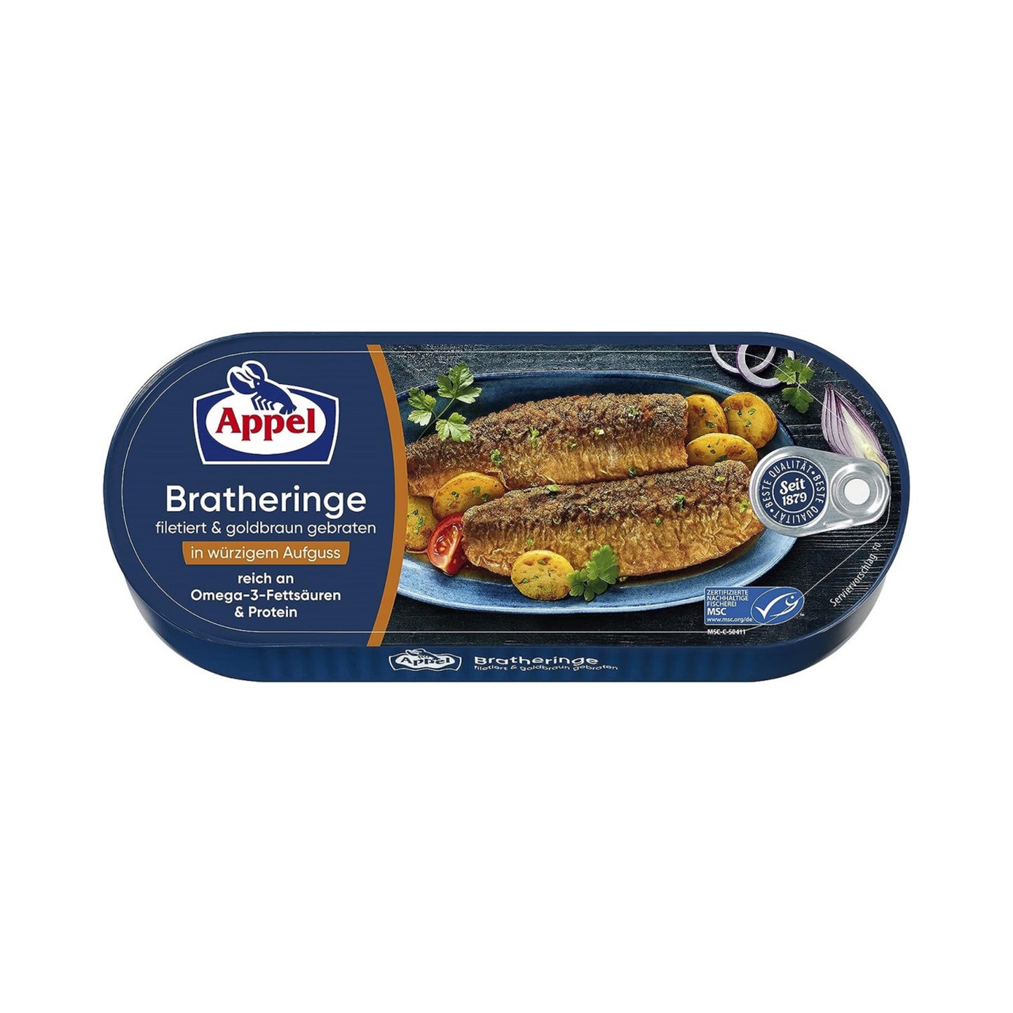 Appel Filetierte&goldbraune Bratheringe würzig 325g
