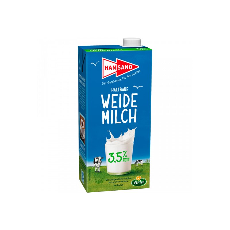 Hansano H-Weidemilch 3,5%1l