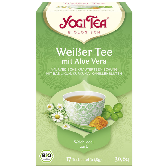 Bio Yogi Tea Weißer Tee Aloe Vera 17ST 30,6g