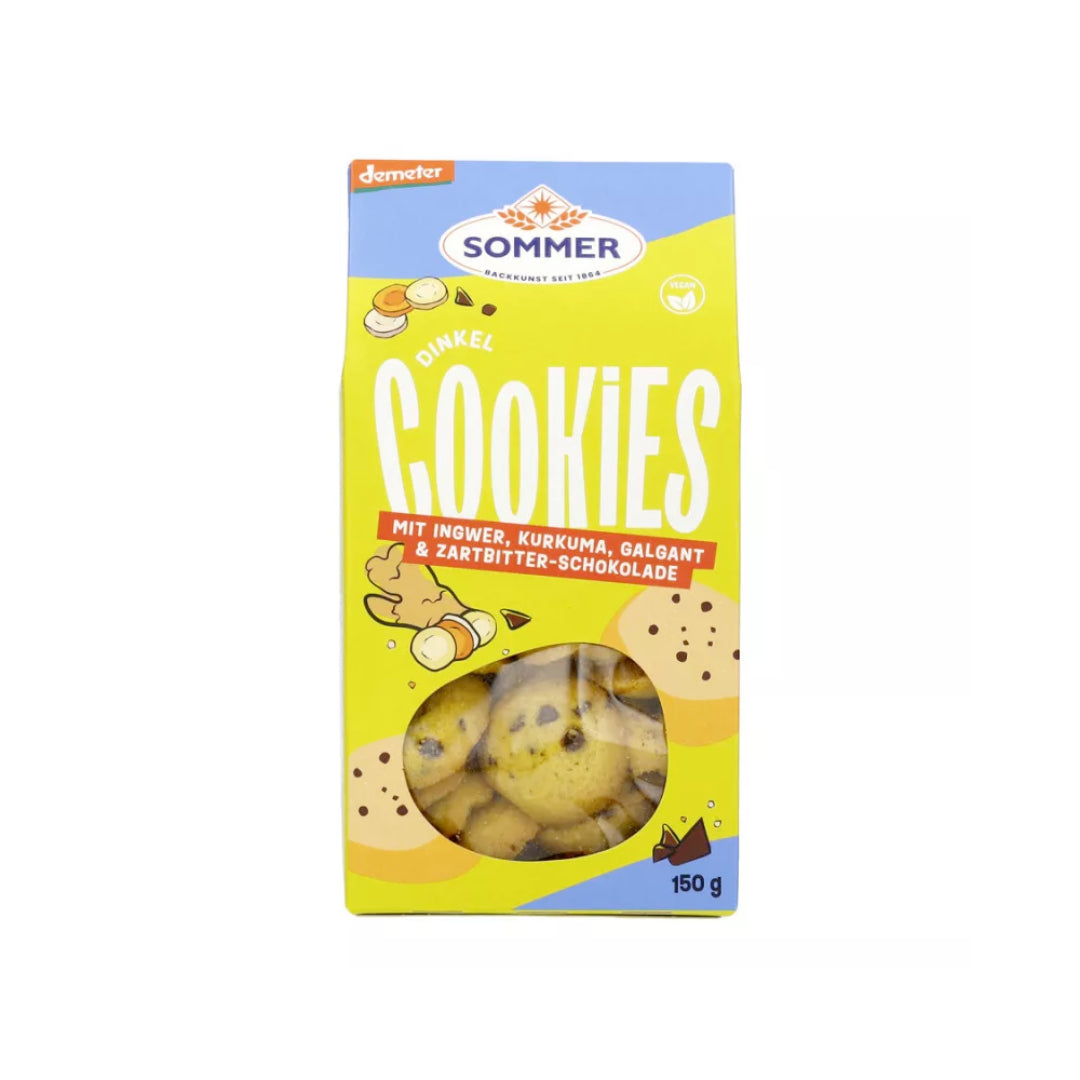 Demeter Sommer Dinkel 3 Ingwer-Cookies 150g