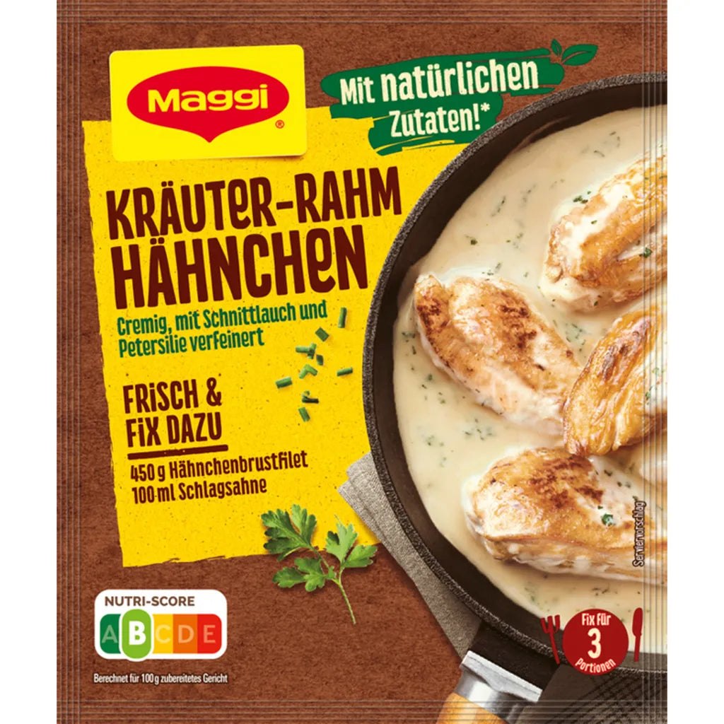 Maggi Fix Kräuter Rahm Hähnchen 35g
