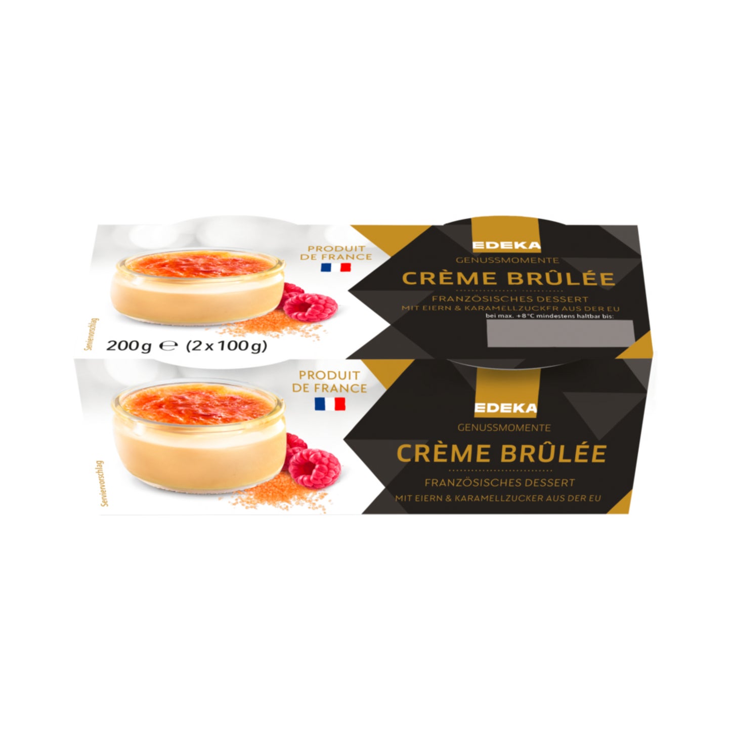 EDEKA Genussmomente Creme Brulee 2x100g