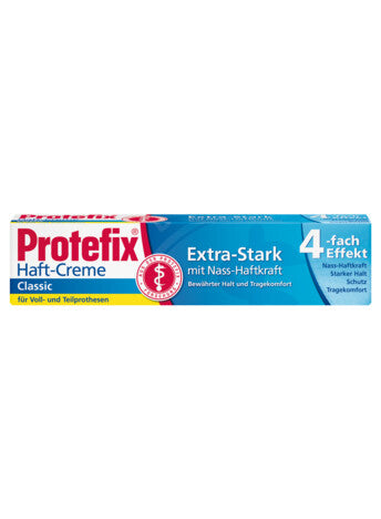 Protefix Haft-Creme extra-stark mit Nass-Haftkraft 47g