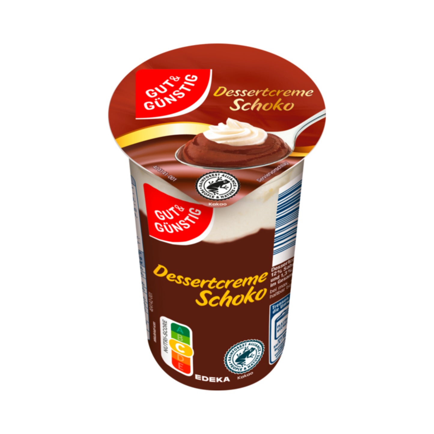 GUT&GÜNSTIG Dessertcreme Schoko 200g
